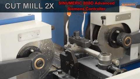 CUT MILL 2X CNC Connecting Rod Cutting Machine Double Head
