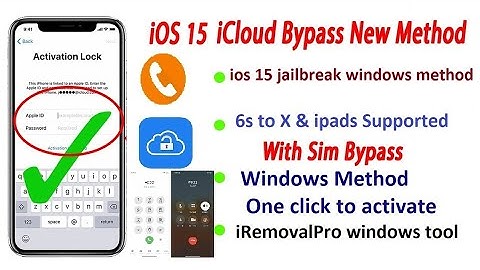 (Sim Bypass) ios 15 jailbreak  iRemoval Pro iOS 15 Hello screen Bypass iCloud with Signal 6s To x