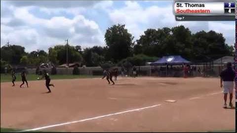 Kim Pierce 8-3 putout