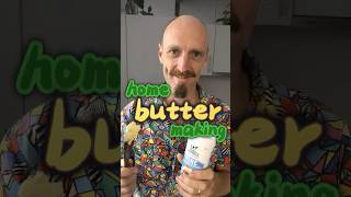 Looking past expiry dates to reduce food waste - homemade butter #zerowaste #foodpreservation