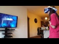 Sister Tries PS VR Ocean Descent
