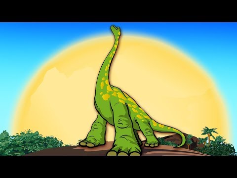 Braquiosaurio - Rock para Niños con Dinosaurios | Dinostory por Howdytoons
