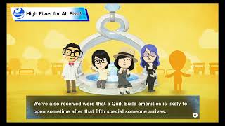 Tomodachi Life: Living the Dream - Mii News: High Fives for All Five!