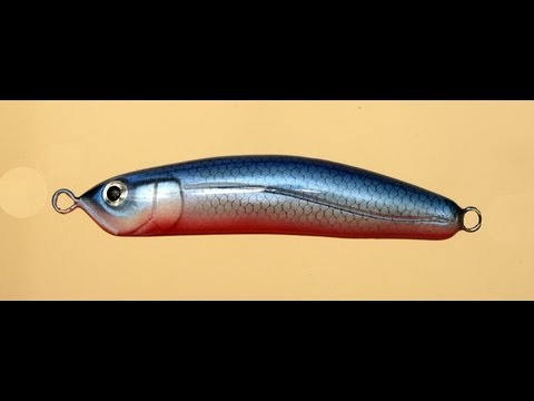 Airbrushing Scales onto Fishing Lures 