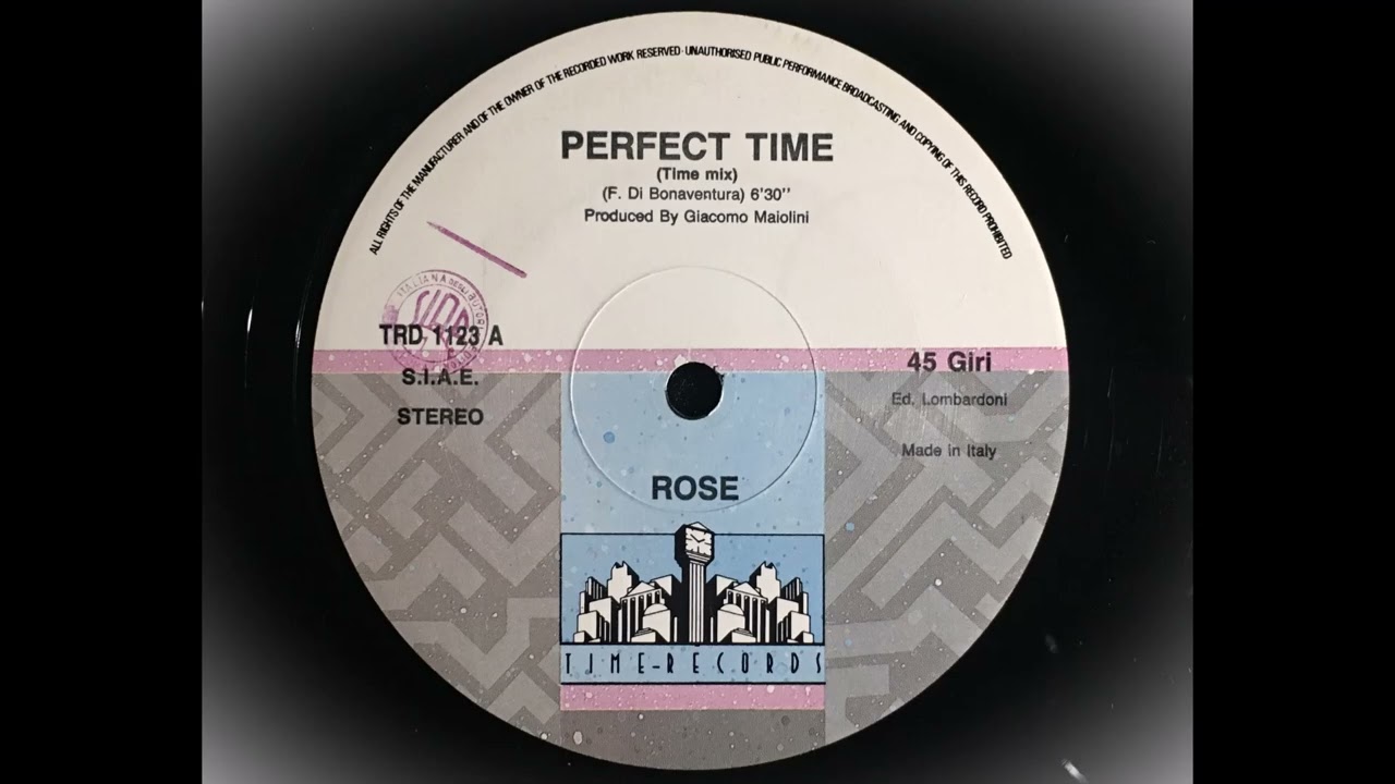8cm CD☆RORE／ローズ／パーフェクト・タイム／短冊／シングル Perfect Time (Time Mix) / Rose - YouTube