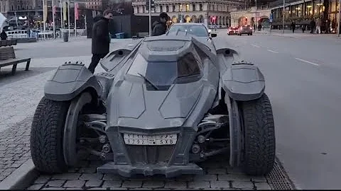 😱Inside World's Craziest Batmobile! Driving onthe streets 🌏🌐We checked out the world's craziest bat!