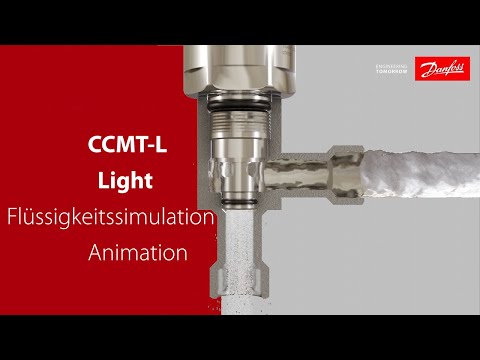 CCMT 8L Light Flüssigkeitssimulation | Elektrische Regelventile CCMT CO₂-Kreisläufe