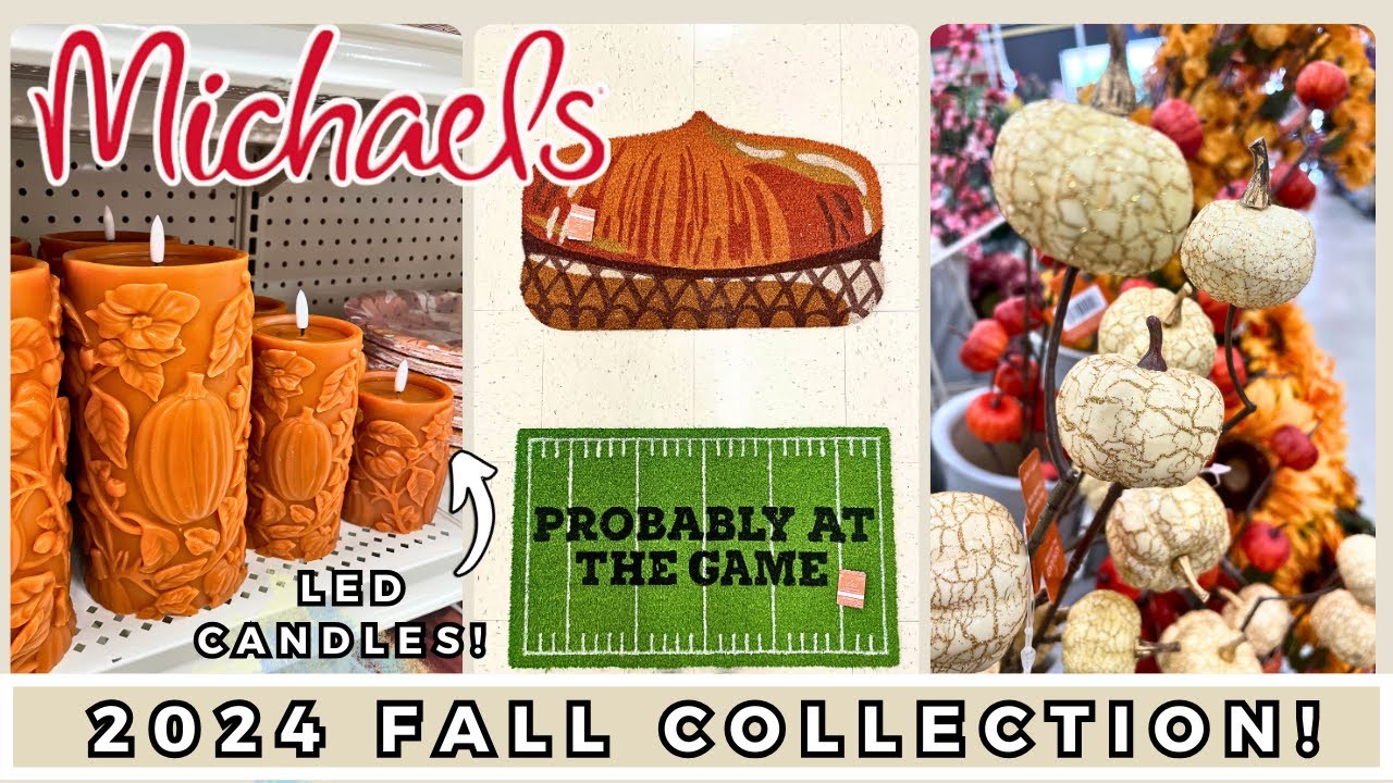 Michaels Fall NEW Michaels FALL 2024 Collection | EVERYTHING NEW | SHOP WITH ME ...