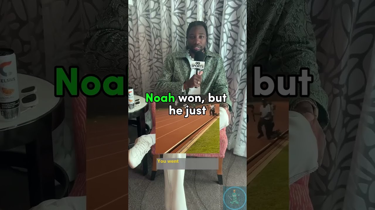 Noah Lyles Speed Race Exposed 