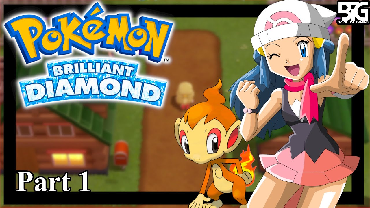 Pokemon Brilliant Diamond - Full Game Walkthrough - Part 1: Oreburgh City Gym (No Commentary)