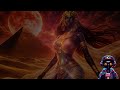 Egyptian Moon Goddess | Crimson Moon Over the Great Pyramid | Ancient Cosmic Queen Awakens