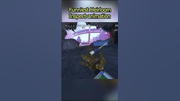 Karambit has the Funniest Heirloom inspect #apexlegends #howtogetbetteratapexlegends