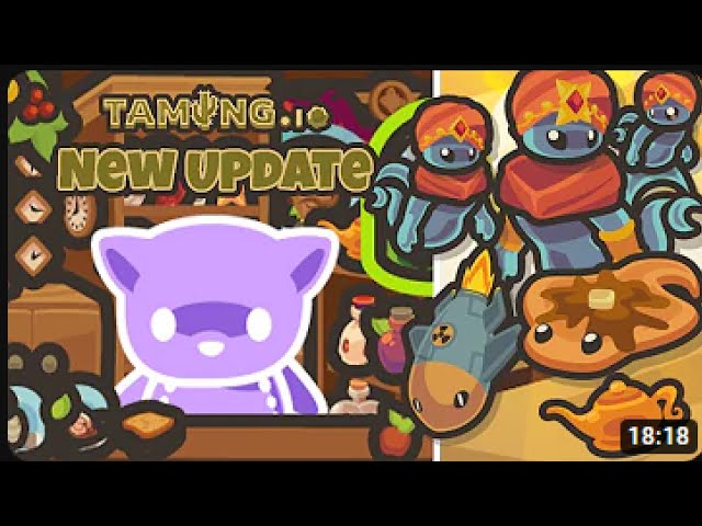 New update + Genie op_[Taming.io] 