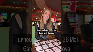 Turneu de Poker ♣️ ♥️ 22 26 Mai la Game World, Promenada Mall Craiova #poker #texasholdemp