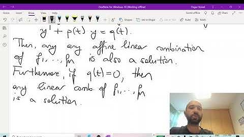 MATH 219 Video 5 Differences Between Linear and Nonlinear Equations