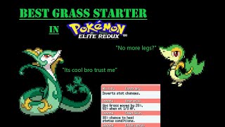 Best Grass Type Starter Pokémon (No legs Required!) [Pokémon Emerald Elite Redux]