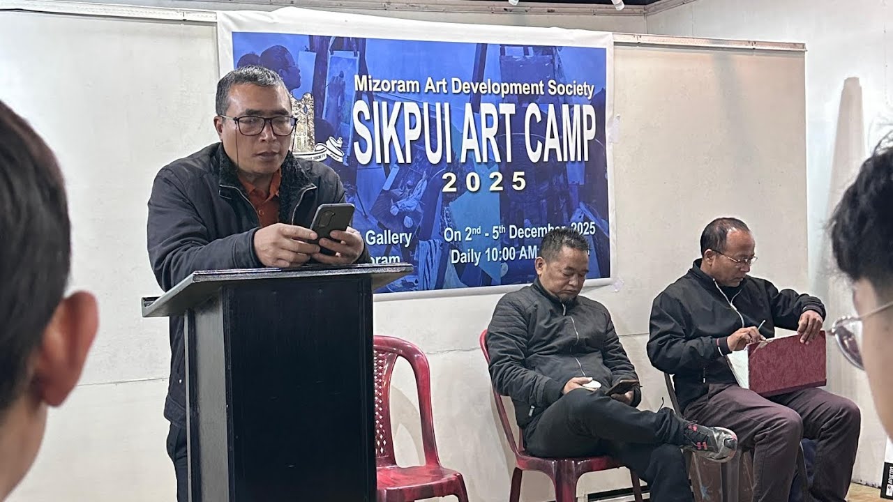  MADS President Pu Vanlalhriata'n Mizo artist te tan fuihna thu ṭha tak a sawi