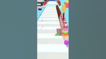 Ice Cream Stack and Run! #8 😋🍦#games #shorts #viral #funny #trending