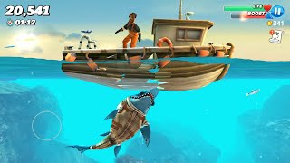Hungry Shark World - Sand Shark Skin + MAX Upgrade - PART 12 (Android, iOS) screenshot 5