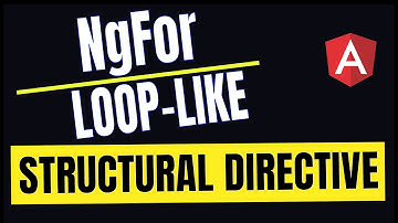 13. NgFor - Built-in Structural Directive (with practice) | Angular In Depth (Hindi)