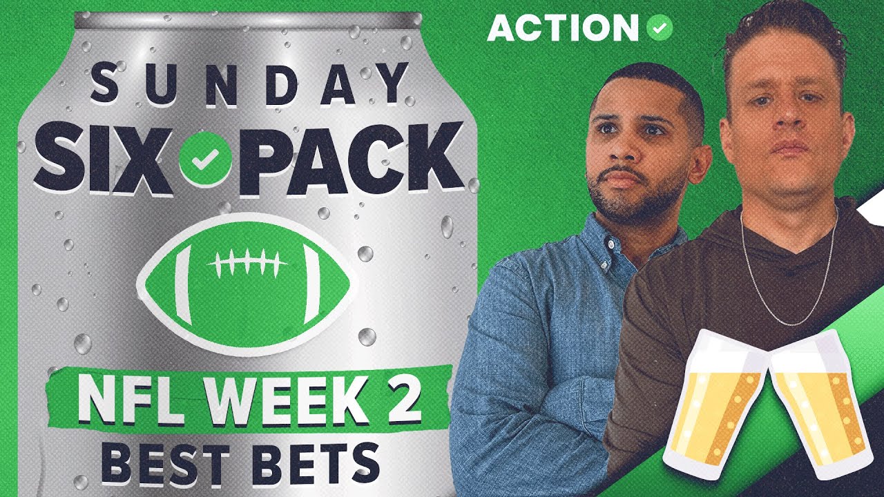 NFL Week 2 Picks From Expert Bettors! | The Sunday Six Pack LIVE article feature image