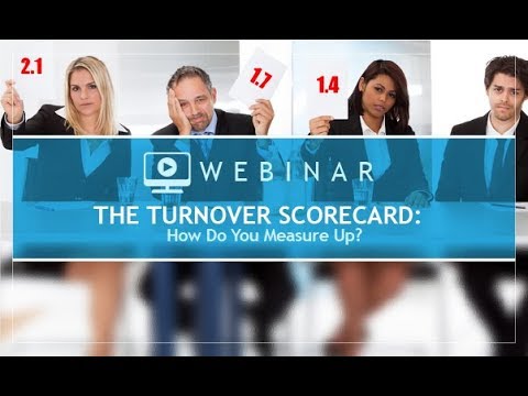 The Turnover Scorecard: How Do You Measure Up?