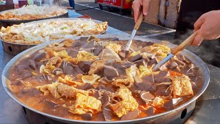 Более 200 киосков！Самый оживленный ночной рынок уличной еды