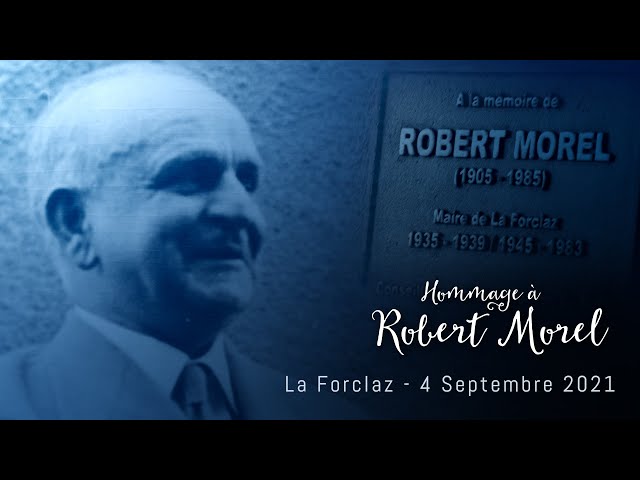 Robert Morel : hommage 2021 à la Forclaz