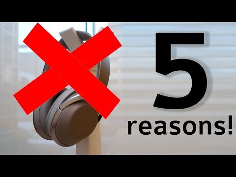 5 reasons not to buy the Sony MDR-1000X (after 6 months) | DHRME #26