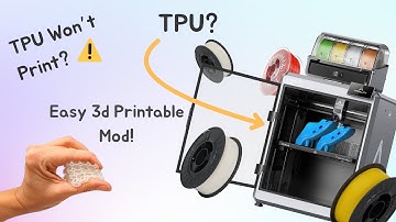 Print TPU on the Creality K2+ with This Free 3D Printable Mod (And Why You Couldn