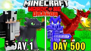 I Survived 100 days in Dragons Kingdom | Hardcore Minecraft Hindi