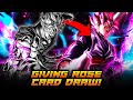 GIVING ROSE CARD DRAW SPEED? DEATH BUFF SUPPORTED ROSE BRINGS THE DAMAGE! | Dragon Ball Legends PvP