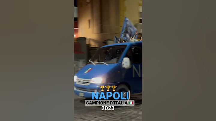 INIZIA LA FESTA SCUDETTO!!!! NAPOLI CAMPIONE D’ITALIA 2023 TUTTO PRONTO PER  #napoli #festascudetto