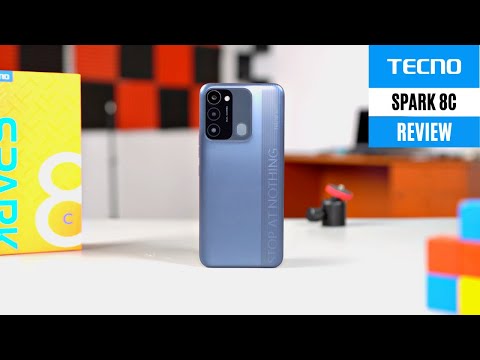TECNO Spark 8c Unboxing and Review