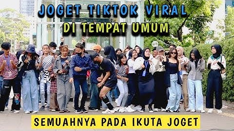 JOGET TIKTOK VIRAL DI TEMPAT UMUM‼️SEMUAHNYA PADA IKUTAN JOGET🤣😂😅