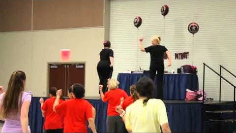 Moves Like Jagger clogging routine, TCC Rally