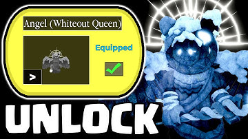 How to Unlock WHITEOUT QUEEN ANGEL in PIGGY! (Advent Calendar DAY 9)