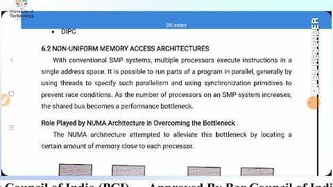 Architecture of Non Uniform Memory Access | Online Education | Learn Online