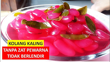 Thumbnail of [MUDAH] CARA MEMBUAT KOLANG KALING TANPA ZAT PEWARNA DAN TIDAK BERLENDIR