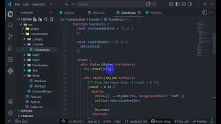 React Class Component Counter (Part 12)