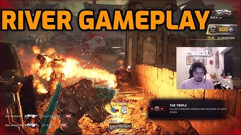 GEARS 5 OPERATION 5 "RIVER" SCORCHER GAMEPLAY! (NEW MAP & NEW WEAPON)