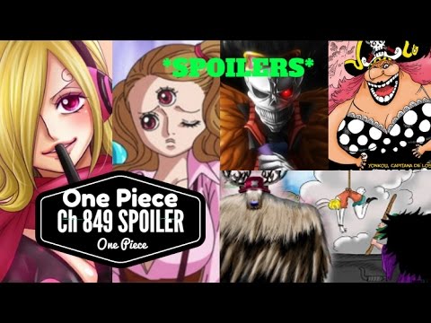 One Piece Chapter 849 Spoilers English Big Mom Vs Brook One Piece Theory Youtube