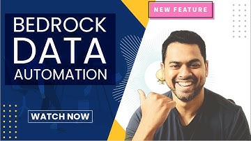Amazon Bedrock- Bedrock Data Automation #bedrock #ai #tutorial #aws