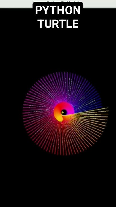Démonstration python Turtle : PYTHON TURTLE [Module] - YouTube