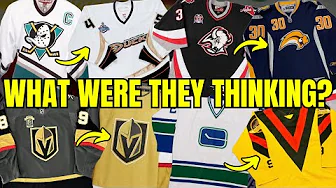 Every NHL Team's WORST Jersey Redesigns