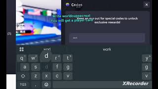 New secret code of world cup of FIFA super soccer #fifasquad #fifaworldcupupdate