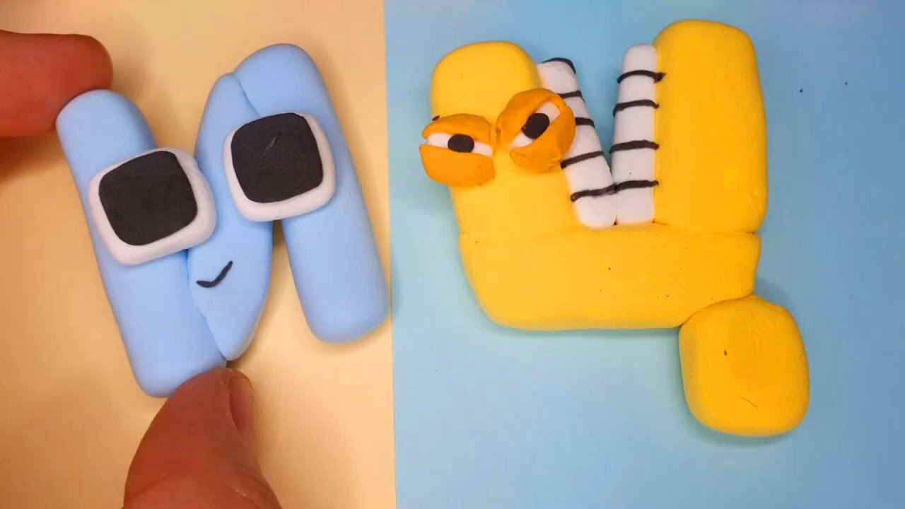 Alphabet Lore (A-Z...) Cool Clay И and Ц Russian Alphabet Lore - YouTube