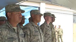 Joint Task Group Engineer Redployment Ceremony - Recovery Efforts Super Typhoon Yutu. (2019) 🇺🇸