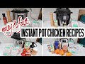 Fast & Easy Chicken Instant Pot Dinners | Frugal Fit Mom Cook with Me
