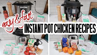 Fast & Easy Chicken Instant Pot Dinners | Frugal Fit Mom Cook with Me